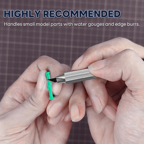 stedi Craft Hobby Knife Kit, Model Hobby Making Tools, All Metal Precision Craft Knife with 20PCS Blades for Gundam, Scale Military Model, 3D Resin Parts