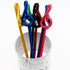 Treble Clef Pencil Set, 7pcs Cartoon Musical Note Shape Pencils for Writing, Drawing, Sketching, Non-toxic with Eraser