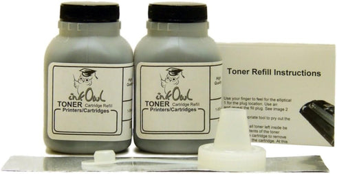 InkOwl Toner Refill Kit Replacement for Brother TN-730, TN-760, TN-770 (2-Pack)