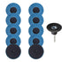 Saipor Saiper 10pcs 2 Inch 80 Grit Roll Lock Flap Sanding Disc Quick
