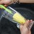NUEAYMS Kitchen Cup Scrubber Mug for Coffee Cup Safe PP and Removable Head Flower Cleaning Brush Tall Bottle Glass