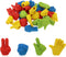 DGQ 30 Pcs Pencil Erasers Toppers – Random Funny Caps for School Supplies, Classroom Office Party Favors