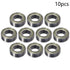 Othmro 10Pcs 688ZZ Deep Groove Ball Bearings, Double Plastic Sealed Bearings, Carbon Steel Roller Guide Bearing, 0.31x0.63x0.2inch Ball Bearings for Scooter Skateboard Ship Rudder Shafts Robotics