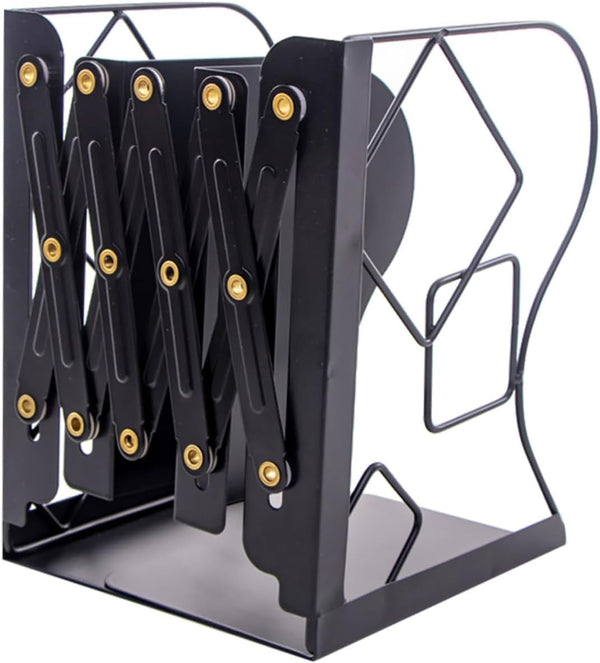 LIFKOME Stretching Bookend Desk Organizer for Home Office Storage Random Base Versatile Book