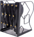 LIFKOME Stretching Bookend Desk Organizer for Home Office Storage Random Base Versatile Book