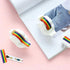 Cloud Tape Dispenser with Rainbow Masking Tape, Cute Non-Skid Base Holder for Gift Wrapping and Home Office
