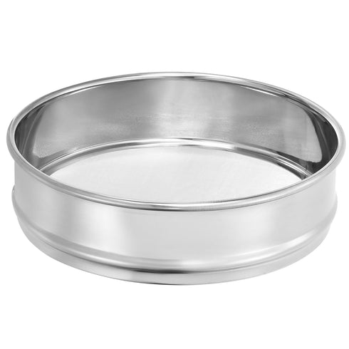 PATIKIL 140 Mesh Lab Sieve - 8" Diameter Test Sieve with 304 Stainless Steel Wire Cloth