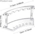 TOMYEUS Set 4 6 Pen Holder of Pen Holder Slots Pen Display Stand Nail Makeup Art Brush Rack Organizer Holder for Houses