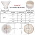 stonylab Quantitative Filter Paper, 100 Pack Slow Flow Rate Cellulose Circles, 56 mm Diameter, 10 Micron Retention