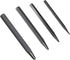 62215 Center Punch Kit, 4-Piece Tool Set for Metal
