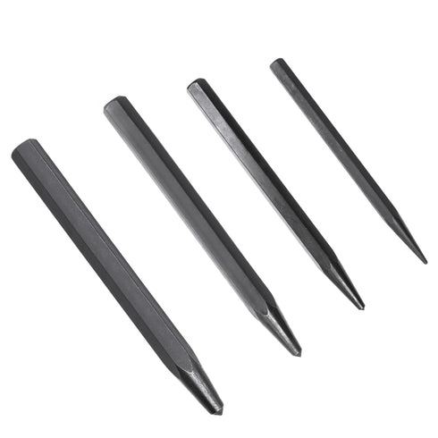 62215 Center Punch Tool Set, 4-Piece Useful Metal Punch