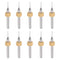 uxcell Micro PCB Drill Bit Set, 1/8" Shank, 0.55mm Solid Tungsten Carbide, 10pcs for CNC Engraving