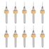uxcell Micro PCB Drill Bit Set, 1/8" Shank, 0.55mm Solid Tungsten Carbide, 10pcs for CNC Engraving
