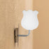 E27 OSALADI Frosted Glass Lamp Shade Replacement, Flower Shaped Light Cover Modern Style Chandelier Lamp Shade Ceiling