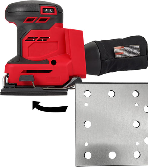 44-66-0475 Aluminum Plate w/Cushion for Milwaukee Electric Tools