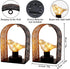 Set 2 Bulb 6-Hour 7" JHY DESIGN of Bird Wall Lamps Battery Operated Fairy Lights with Timer H Wall Sconces Table Lamp