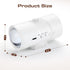 4-Level Closet, 2-Pack Rechargeable RGB Motion Sensor Night Light, Color Changing LED Night Light with Stick-on Magnet