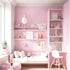 Yasinet 17.71" X 118" Pink Peel and Stick Wallpaper, Solid Color, Removable Self-Adhesive Vinyl Film