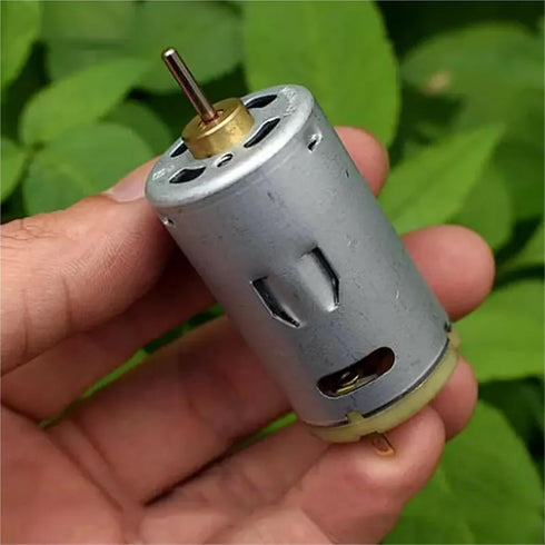 ATNVSE RS-395 12V-24V 11000RPM 1Pcs Motor DC High Speed with Cooling Fan Large Torque DIY Toy Car Boat Fan