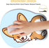 HAOCOO Cute Corgi Anime Gel Mouse Pad with Wrist Support, Non-Slip Backing for Gaming Office Laptop (Blue)