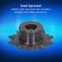 Tissting 3Pcs Steel Sprocket, 5307-4008-0010, 8mm Pitch Hex Hole 10 Teeth Drive Gears for Bicycles