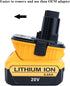 DCA1820 Adapter Compatible with Dewalt 18V Battery Tools, Fits Dewalt 20V Max Lithium Battery to 18V XRP NiCad