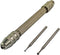 Luo ke 2 Pcs Round Cup Burr, 3/32'' Shank Wire Rounder Burs with Hand Drill Twisting Tools (1.2mm + 1.8mm)