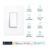Kasa Matter Smart Light Switch: Voice Control w/Siri, Alexa & Google Assistant | UL Certified | Timer & Schedule | Easy Guided Install | Neutral Wire Required | Single Pole | 2.4GHz Wi-Fi | KS205