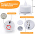 LED Tea Lights, 24 Pack Flickering Flameless Tea Lights, Warm Yellow, Last 200H+, Battery Operated for Decoration