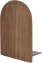 ZJRDYYK Wood Book Ends, Non Skid Desk Book Stands, Decorative Books Holder Creative