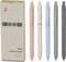 VICO 5PCS Gel Pens, Fine Point 0.5mm, Quick Dry Black Ink, Smooth Writing Pens for Journaling, Note Taking, Office