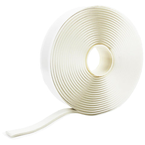 White Butyl Sealant Tape, RV Roof Sealing Tape, 16.4Ft Waterproof Butyl Tape for Window Glass Repair