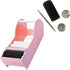 Water Activated Paper Tape Dispenser, Pink Gummed Tape Dispenser for Sealing Office Supplies Arts Crafts