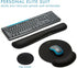 Ergonomic Mouse Pad with Wrist Rest - Premium Memory Foam Keyboard and Mouse Wrist Rest Pads Set for Comfortable Typing