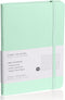 Lined Journal Notebook, Medium 5.7" x 8", 160 Pages, Eggshell Green, Hardcover, 100 gsm Thick Paper
