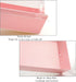 Rocutus 100 Pack Cake Boxes, Take Out Bakery Boxes, Pink Charcuterie Boxes for Cake Packaging, Desserts, Pastry,