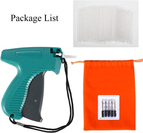 Price Tagging Gun for Clothing, Standard Retail Price Tag Attacher Kit with 6 Needles & 1000pcs 1" Barbs Fasteners