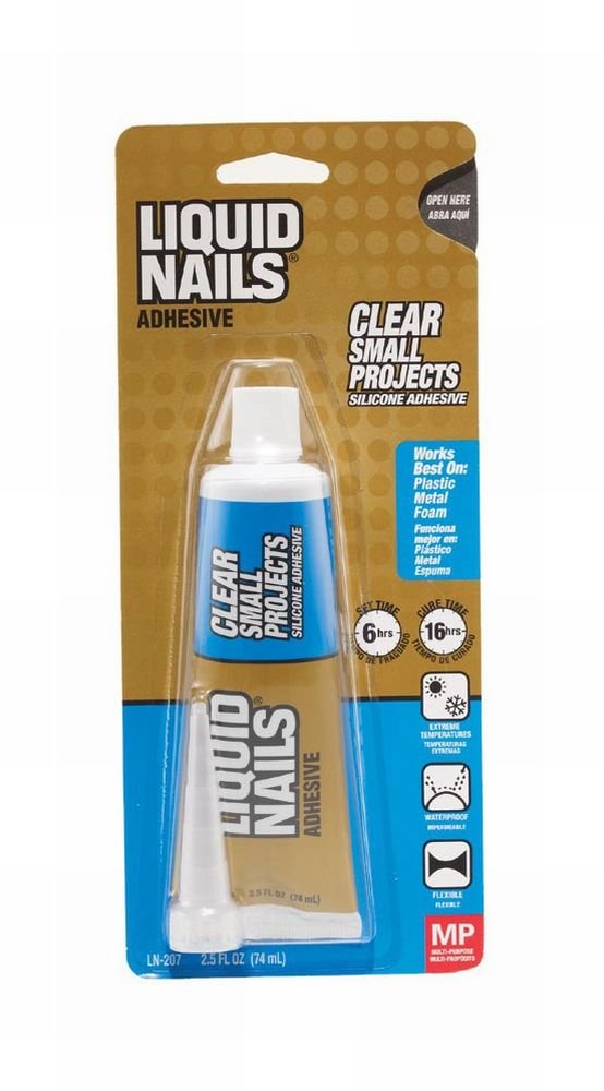 LQN54633 LN207 All Purpose 2.5-Ounce Adhesive, 3 fl oz, Translucent clear