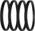 45-69-0010 Blade Pulley Tires Replacement for Milwaukee BandSaw Blades, 4 Pack for 6230 6232-6 6225 AO2807 6238N
