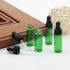 Kesell 5ml 1/6 oz Dropper Bottles - Pack of 20 Essential Oil Portable Travel Bottles with Tapered Glass Droppers,