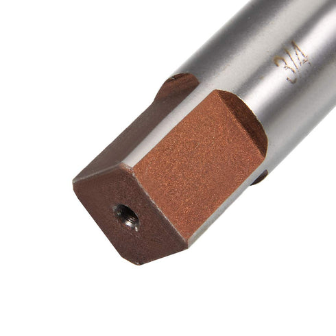 uxcell Hand Reamer 3/4" High Speed Steel H7 8 Straight Flutes Hand Milling Cutter Tool