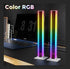 RGBW LED Light Strip, Music Sync RGB IC LED Lights Bars, USB Powered Ambient Lighting, Remote Control Color Changing