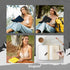 Dingbats - Wildlife Solid Medium Notebook, Grey Elephant, A5, Hardcover Notebook, PU Leather, Perforated Cream 100gsm