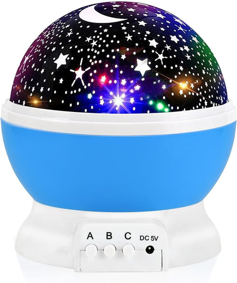 RICTLY Night Light for Kids, Kids Night Light Nebula 360 Degree Rotation