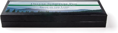 Deluxe Scripture Pens - Trust in the Lord, Triangle Barrel Ballpoint Pen with Extra Blue & Black Ink