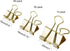 TecUnite 150 Pcs Binder Clips Assorted Sizes Paper Clamps Clips Large Medium Small Clips Office Supplies by TecUnite