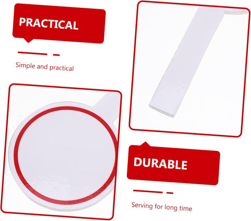 MAGICLULU 12 Pcs Score Board Voting Paddle, Hand Held White Board, Single Side Scoreboard for Office