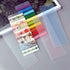 PVC Washi Cards, 40 pcs Storage Bookmark Washi Tape, Office School Supplies
