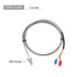 MECCANIXITY 2pcs Thermocouple Temperature Sensor M6 Screw Temperature Probes J Type 5ft 0 to 750°C(32 to 1382°F)