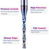 1/8 Inch 1/4 Inch 3 Inch SpeTool Spiral Downcut Router Bit Shank Extra Long with Extra Long Life Coating CNC Carbide